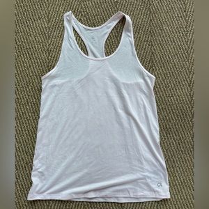 Gap Fit Pastel Pink Workout Razorback Tank Top - S